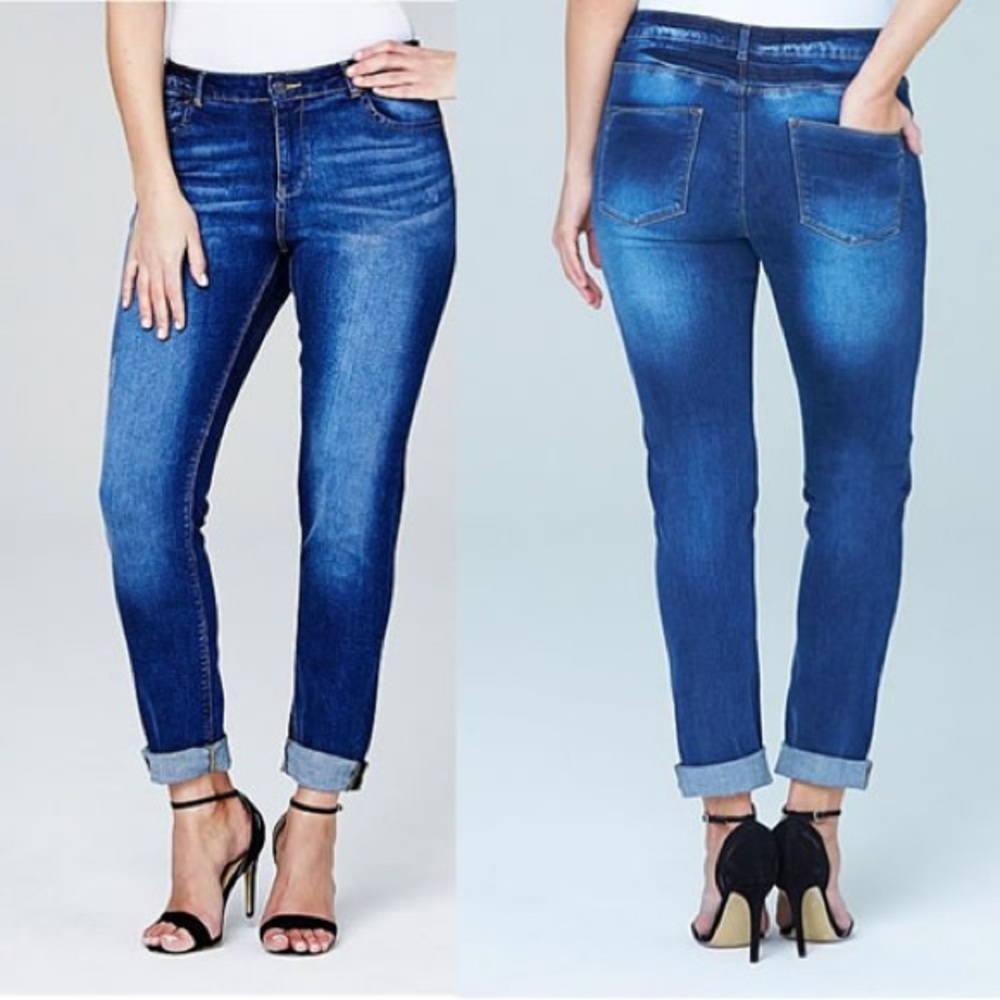 Anthology Relaxed Skinny Jeans Blue Size 22/27